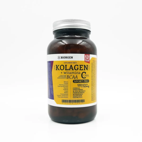kolagen bcaa c biorgen Suplement diety Kolagen z witaminą C i BCAA BIORGEN.